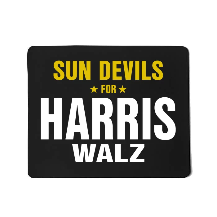 Creativity Commons Sun Devils For Harris Walz Mousepad