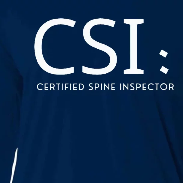 Csi Certified Spine Inspector Cooling Performance Long Sleeve Crew