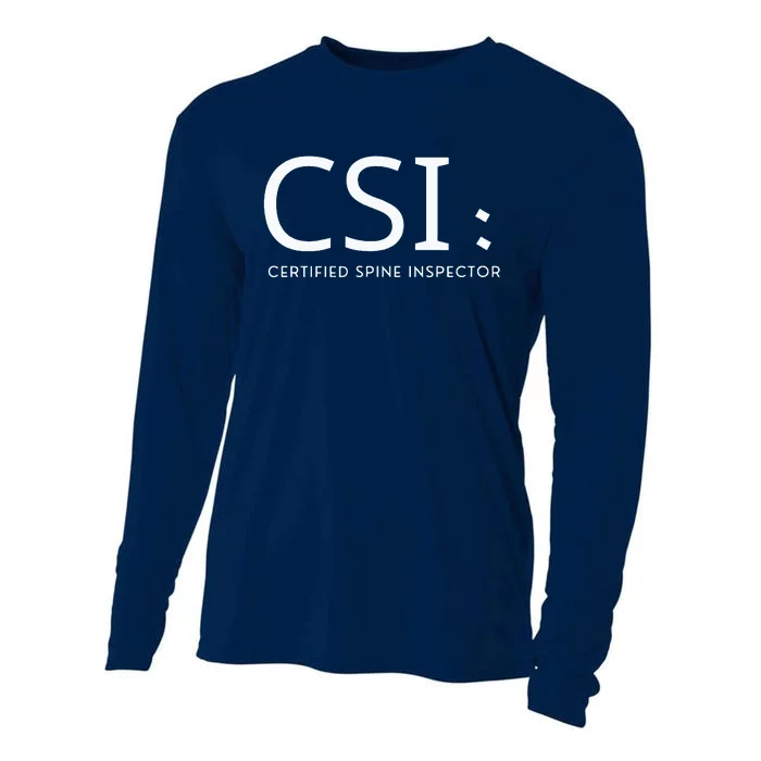 Csi Certified Spine Inspector Cooling Performance Long Sleeve Crew