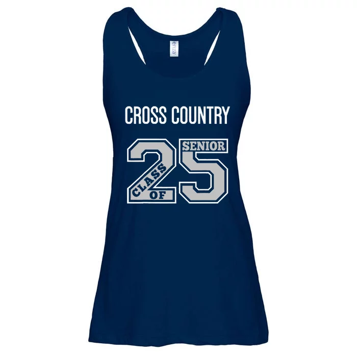 Cross Country Senior Class Of 2025 Xc Class 25 Team Swag Ladies Essential Flowy Tank