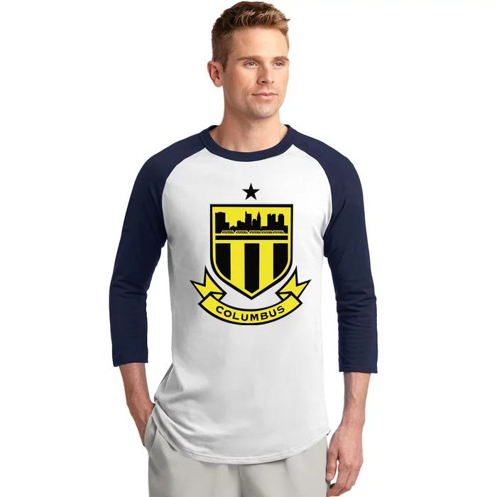 Cool Columbus Soccer Team Baseball Sleeve Shirt