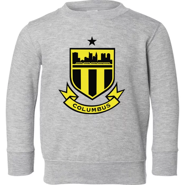 Cool Columbus Soccer Team Toddler Sweatshirt