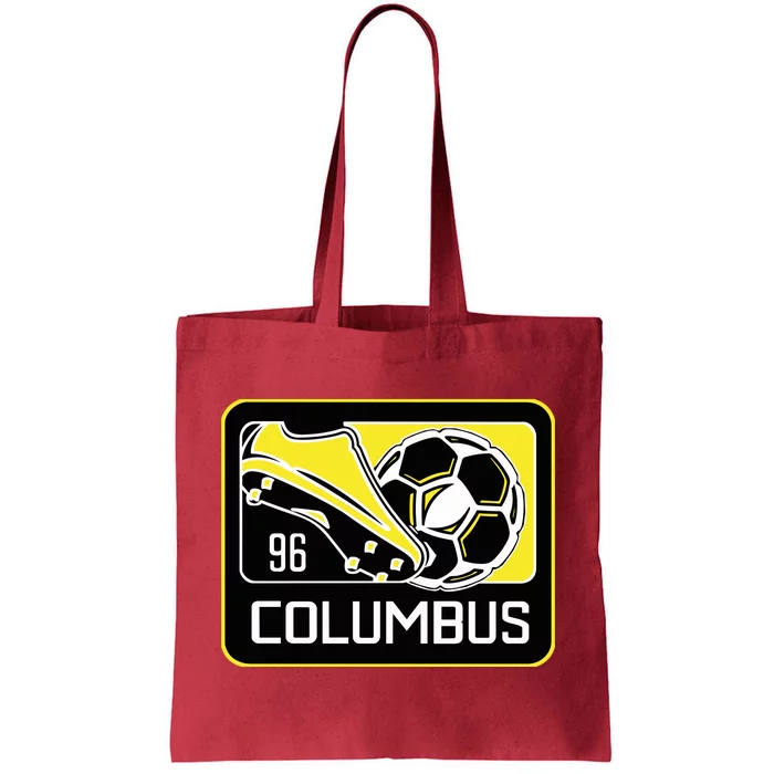 Cool Columbus Sc 96 Soccer Cleats Ball Tote Bag