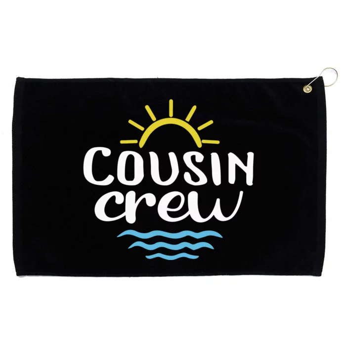 Cousin Crew Summer Vacation Holiday Matching Team Group Grommeted Golf Towel