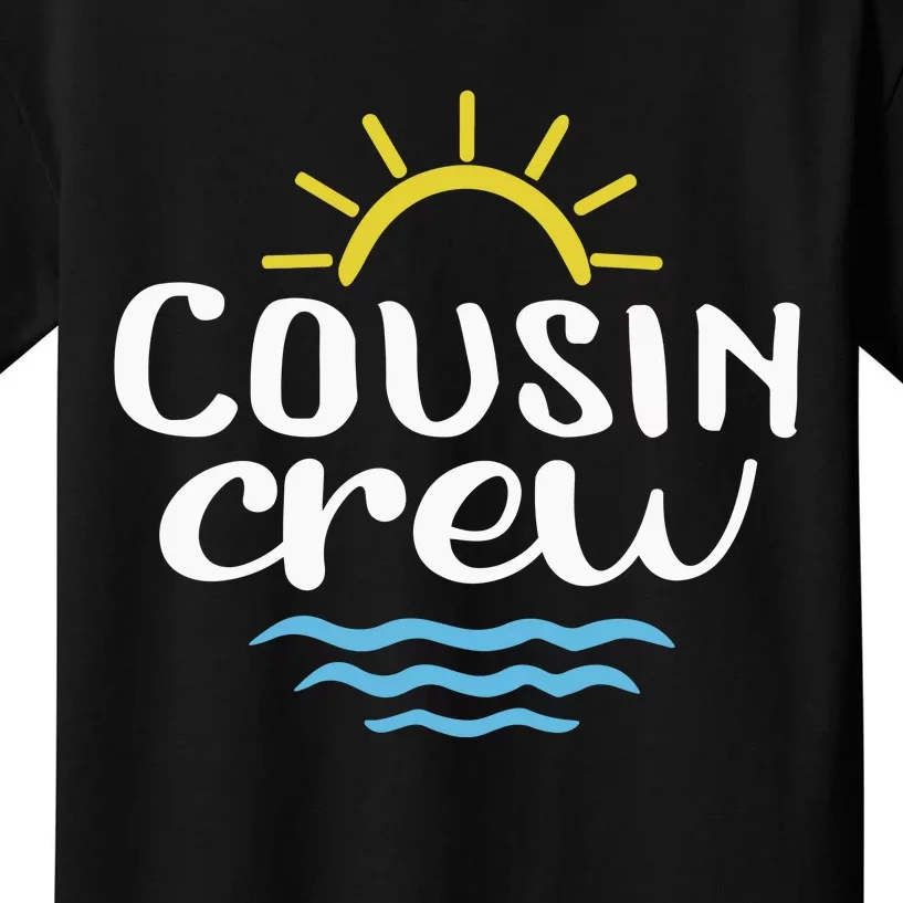 Cousin Crew Summer Vacation Holiday Matching Team Group Kids T-Shirt