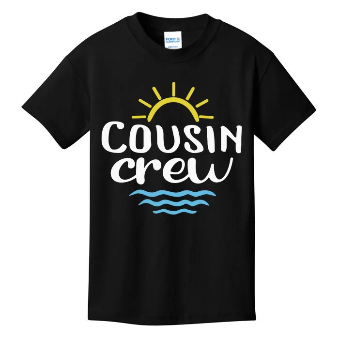 Cousin Crew Summer Vacation Holiday Matching Team Group Kids T-Shirt