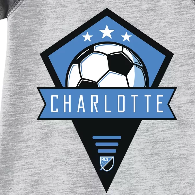 Cool Charlotte Soccer Jersey Infant Baby Jersey Bodysuit