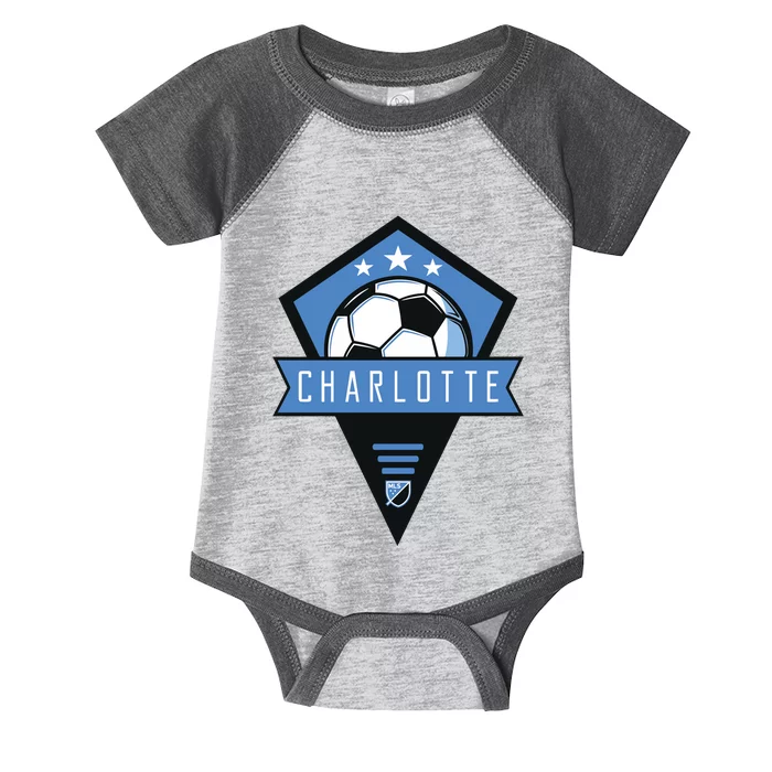 Cool Charlotte Soccer Jersey Infant Baby Jersey Bodysuit