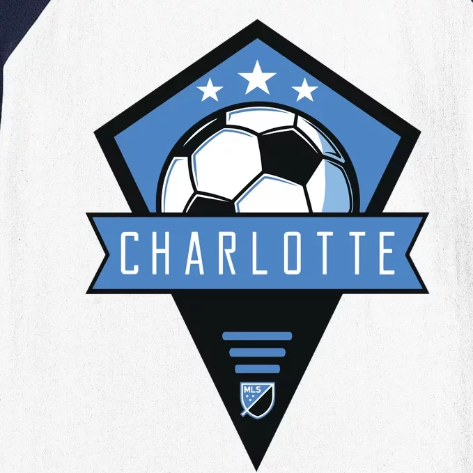 Cool Charlotte Soccer Jersey Baseball Sleeve Shirt