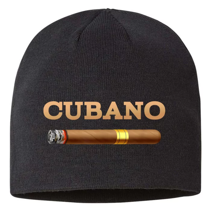 Cuban Cigar Smoker Cubano 8 1/2in Sustainable Knit Beanie