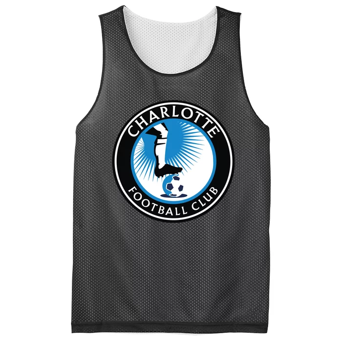 Cool Charlotte Soccer Team Football Club Mesh Reversible Basketball Jersey Tank