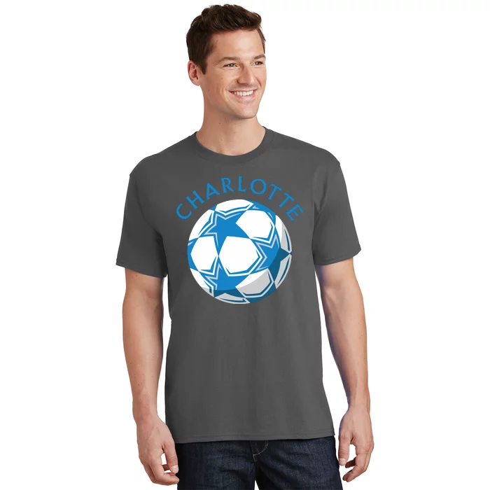 Cool Charlotte Soccer Football T-Shirt