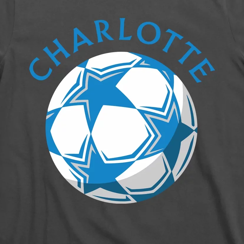 Cool Charlotte Soccer Football T-Shirt