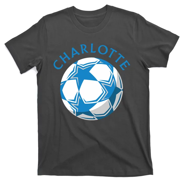 Cool Charlotte Soccer Football T-Shirt