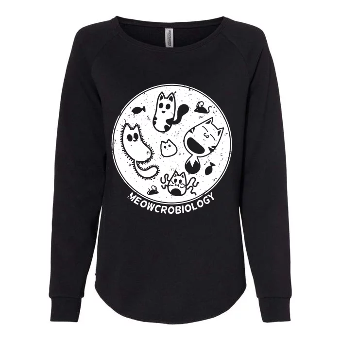 Cute Cat Science Lab Womens California Wash Sweatshirt