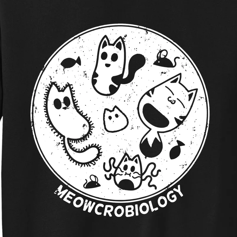 Cute Cat Science Lab Tall Sweatshirt