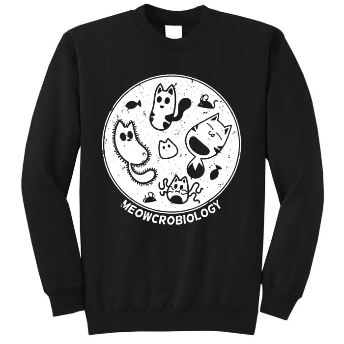 Cute Cat Science Lab Tall Sweatshirt