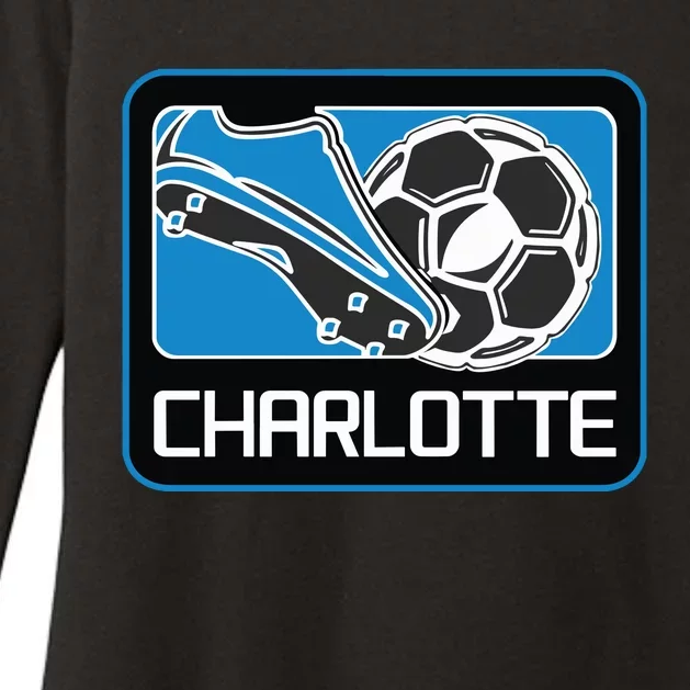 Cool Charlotte Soccer Cleats Womens CVC Long Sleeve Shirt