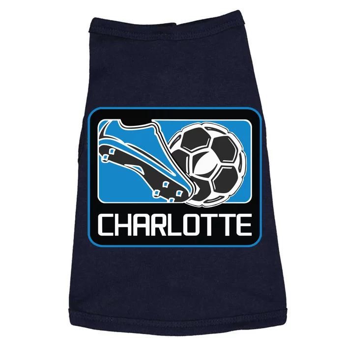 Cool Charlotte Soccer Cleats Doggie Tank