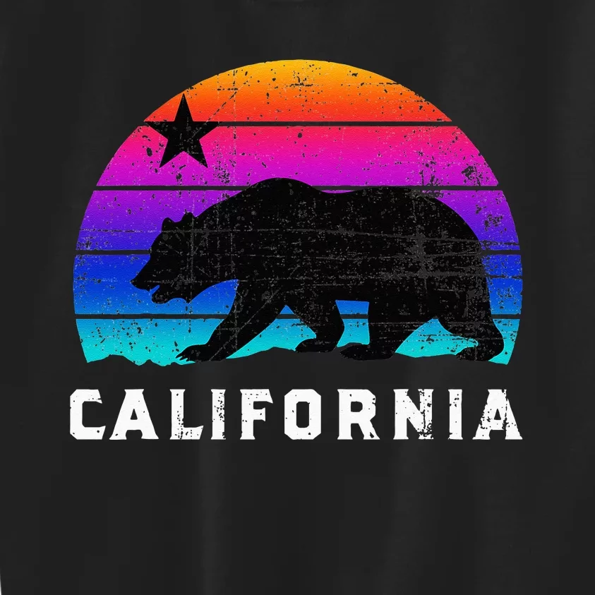 California California State Cali Lover Kids Sweatshirt