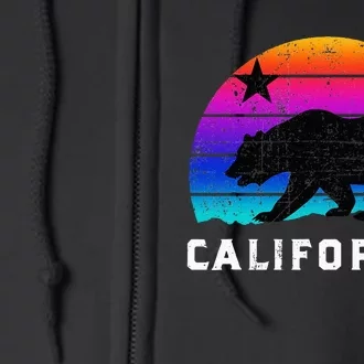 California California State Cali Lover Full Zip Hoodie