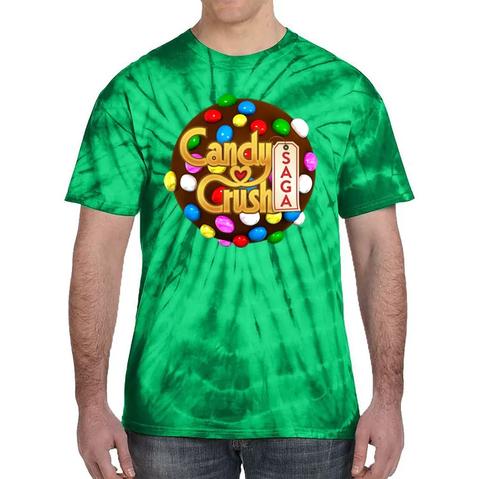 Candy Crush Saga Game Tie-Dye T-Shirt