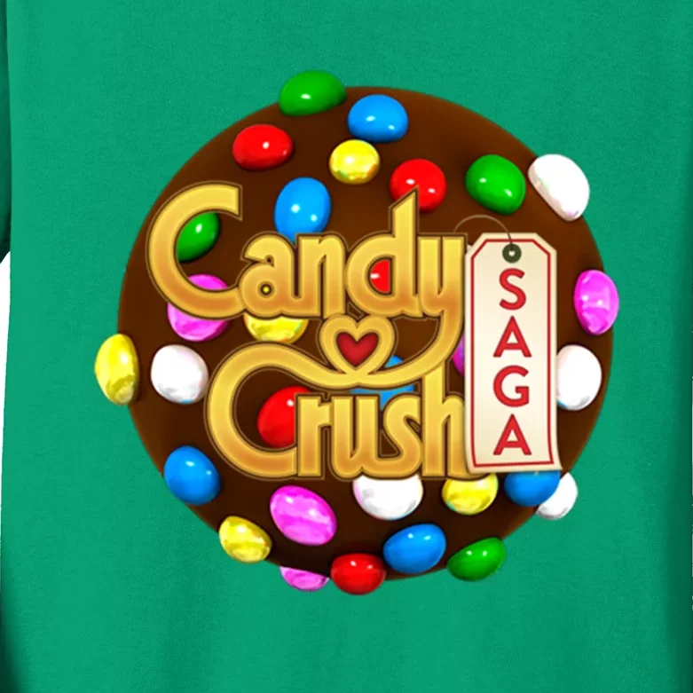 Candy Crush Saga Game Kids Long Sleeve Shirt