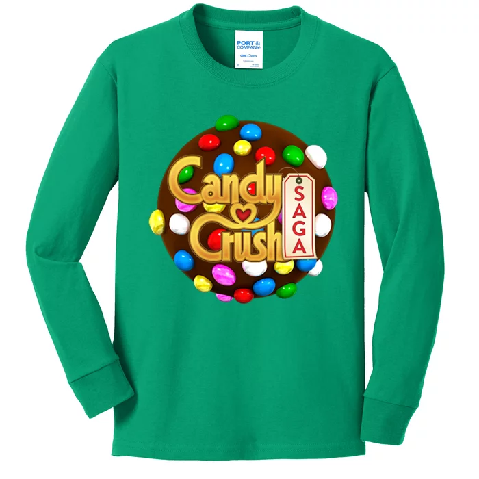 Candy Crush Saga Game Kids Long Sleeve Shirt