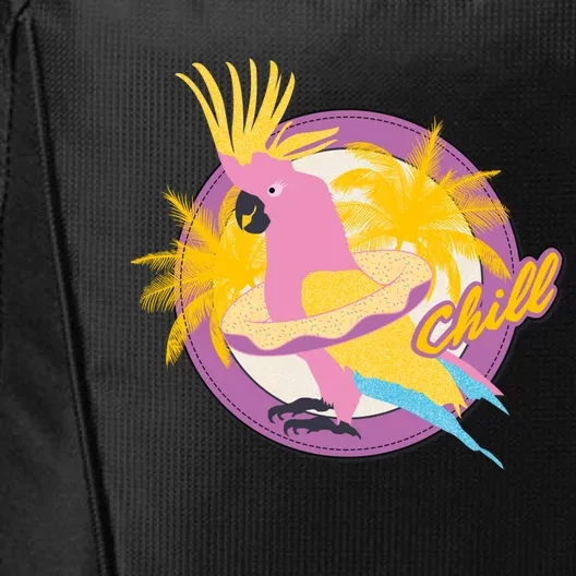 Cockatiel Cockatoo Summer Chill Vacay Party Beach Vibes Gift City Backpack