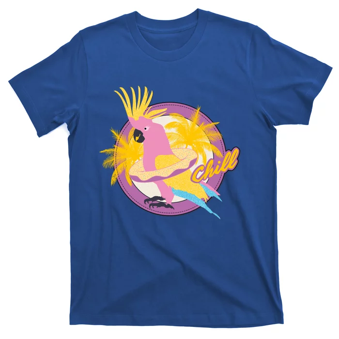 Cockatiel Cockatoo Summer Chill Vacay Party Beach Vibes Gift T-Shirt