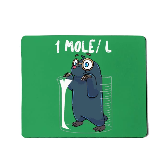 Chemistry Chemist Student Science Teacher Mole Mousepad