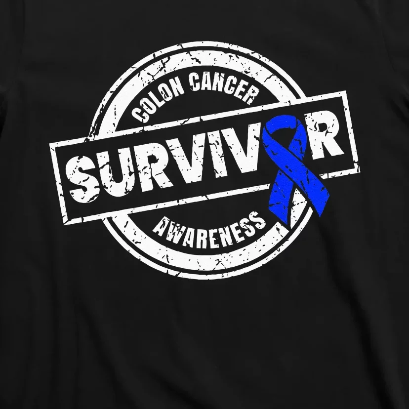 Colon Cancer Survivor Colon Cancer Awareness Month T-Shirt