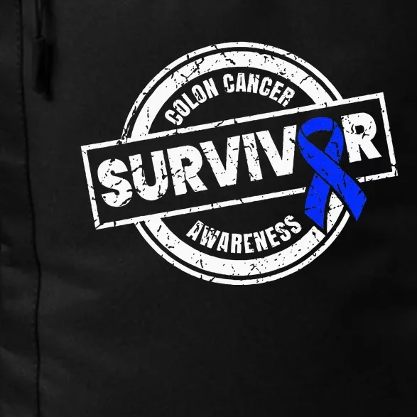 Colon Cancer Survivor Colon Cancer Awareness Month Daily Commute Backpack