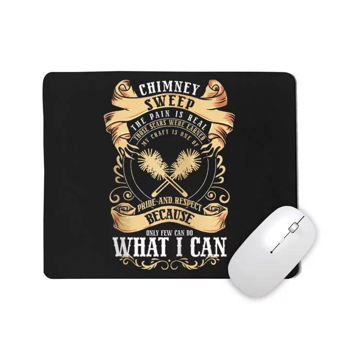 Chimney Cleaner Sweeper Professional Chimney Sweep Mousepad