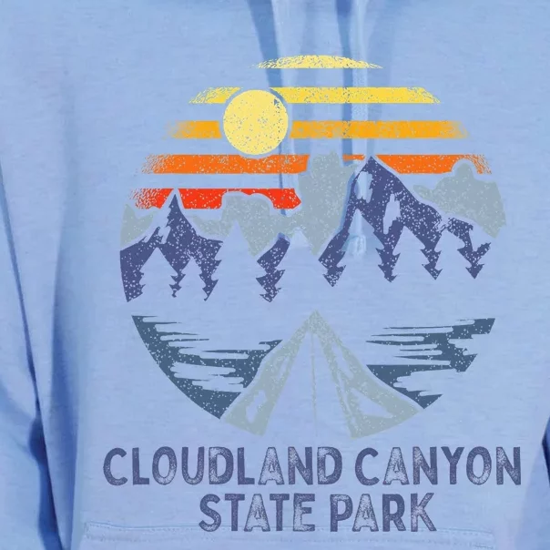 Cloudland Canyon State Park Georgia Ga Blue Ridge Mountains Unisex Surf Hoodie