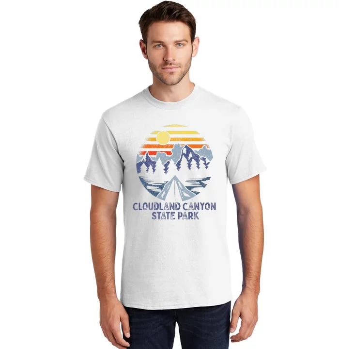 Cloudland Canyon State Park Georgia Ga Blue Ridge Mountains Tall T-Shirt