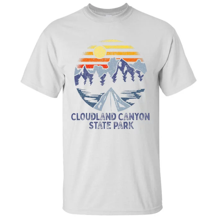 Cloudland Canyon State Park Georgia Ga Blue Ridge Mountains Tall T-Shirt