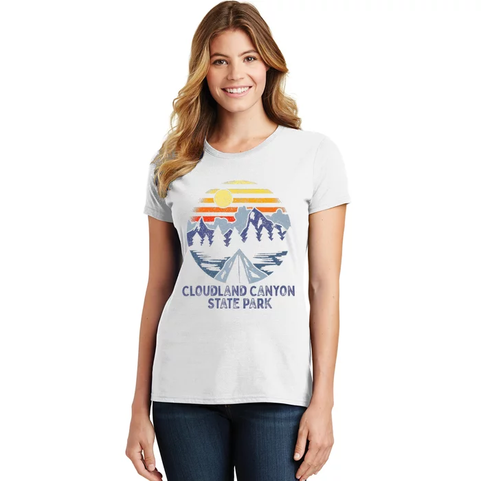 Cloudland Canyon State Park Georgia Ga Blue Ridge Mountains Women's T-Shirt