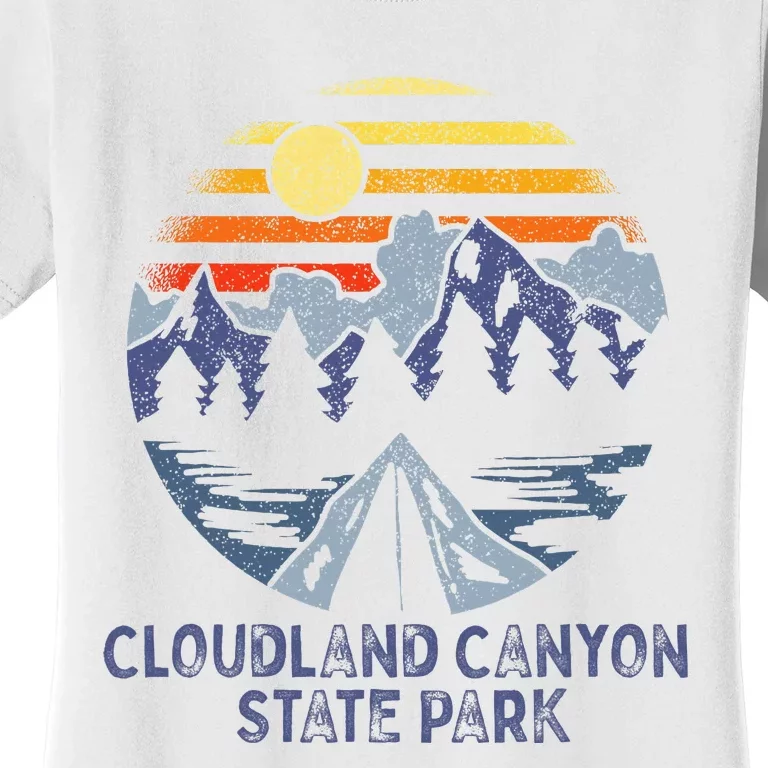 Cloudland Canyon State Park Georgia Ga Blue Ridge Mountains Women's T-Shirt