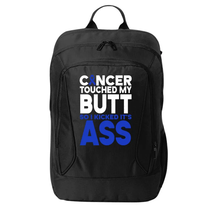 Colon Cancer Survivor Awareness Funny City Backpack