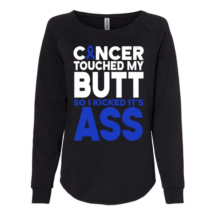 Colon Cancer Survivor Awareness Funny Womens California Wash Sweatshirt