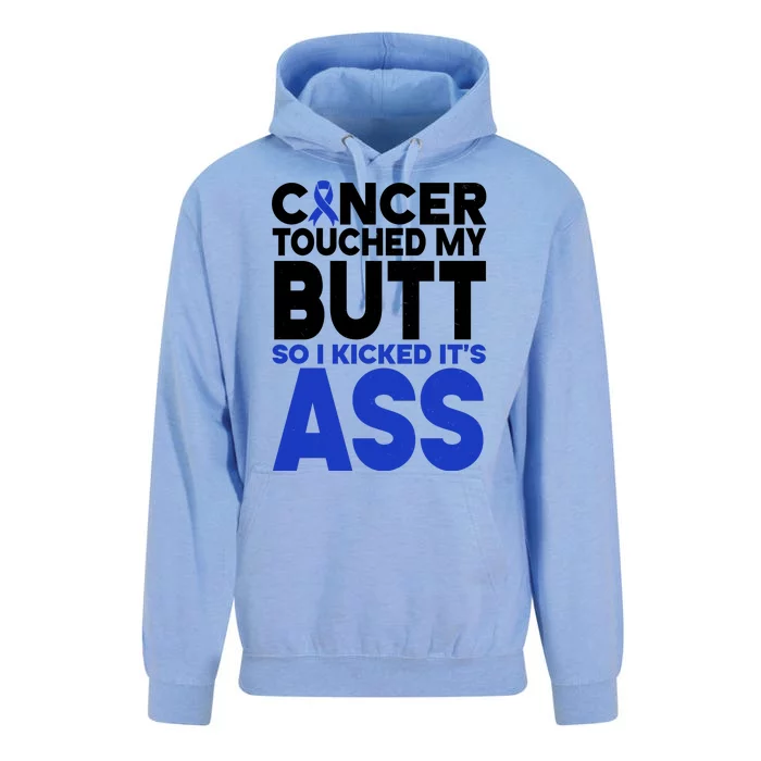 Colon Cancer Survivor Awareness Funny Unisex Surf Hoodie