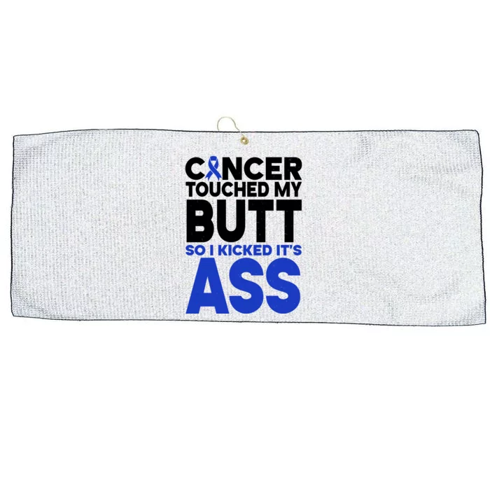 Colon Cancer Survivor Awareness Funny Large Microfiber Waffle Golf Towel