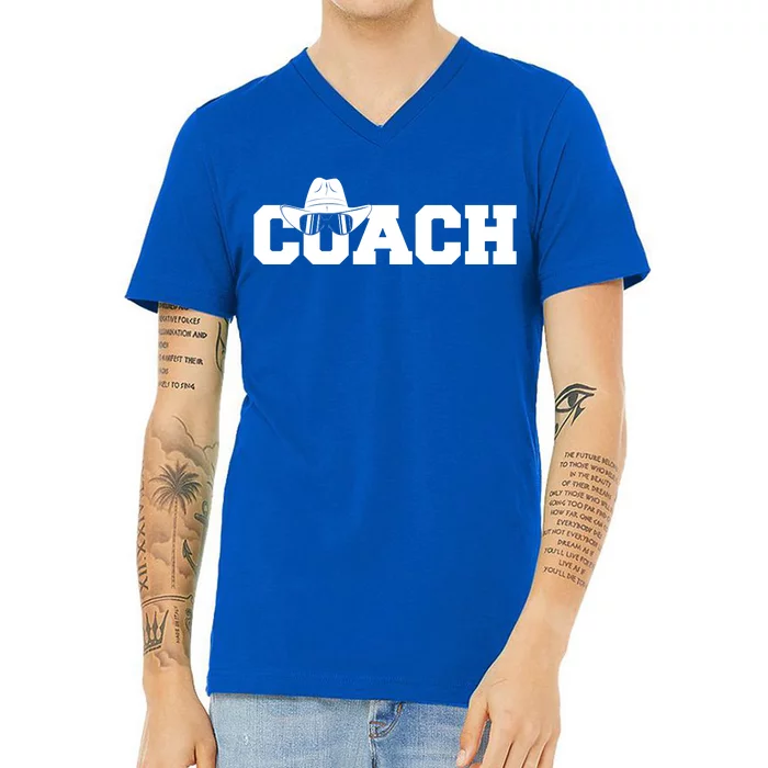 Coach Colorado Sports Logo V-Neck T-Shirt