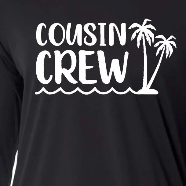 Cousin crew summer camp vacation Cooling Performance Long Sleeve Crew