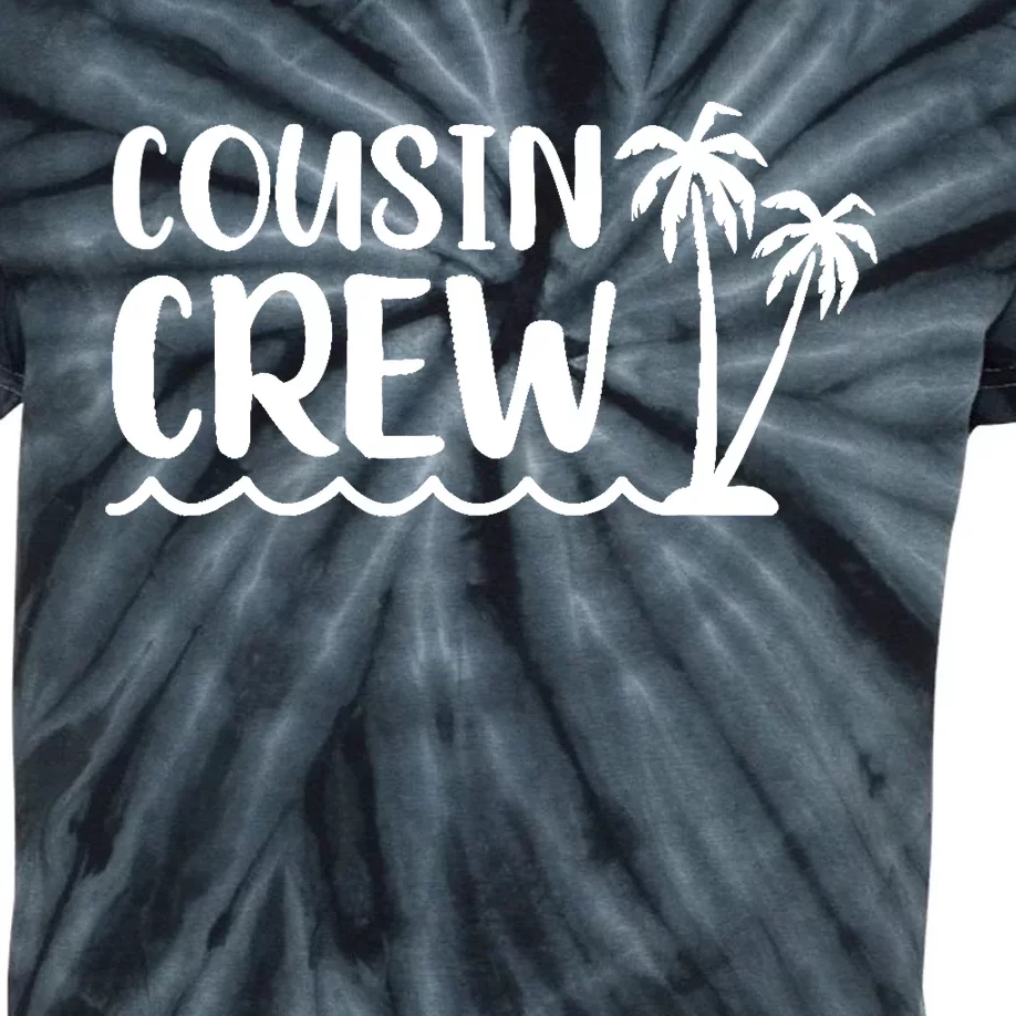 Cousin crew summer camp vacation Kids Tie-Dye T-Shirt