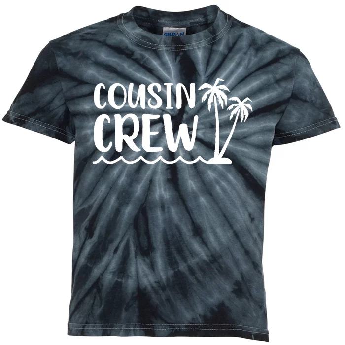 Cousin crew summer camp vacation Kids Tie-Dye T-Shirt