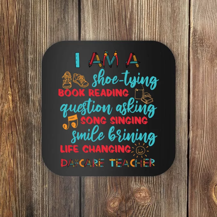 Child Care School Teacher Daycare Provider Coaster