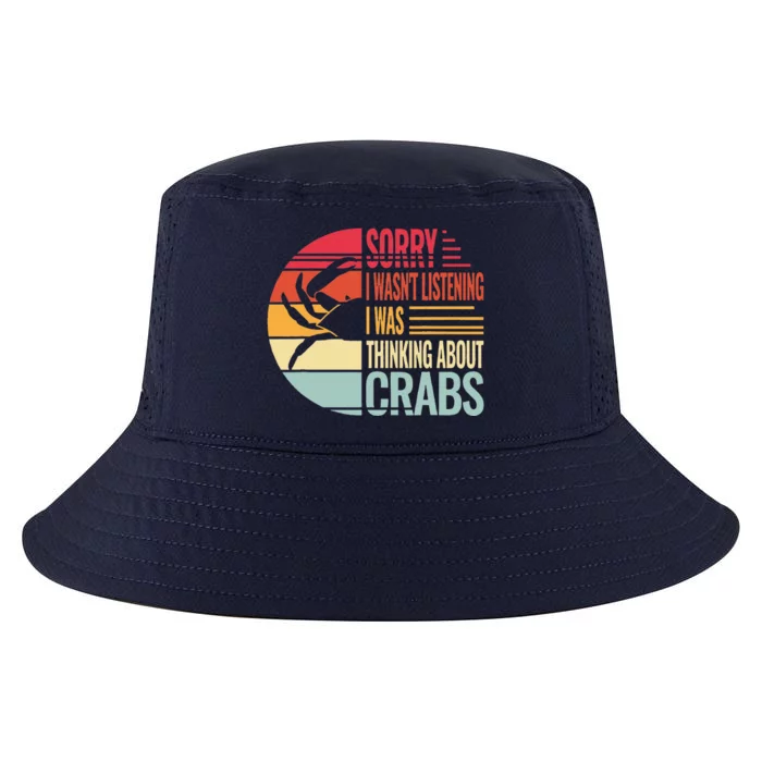 Crab Crabmeat Seafood Crabbing Crabs Crabby Cool Comfort Performance Bucket Hat