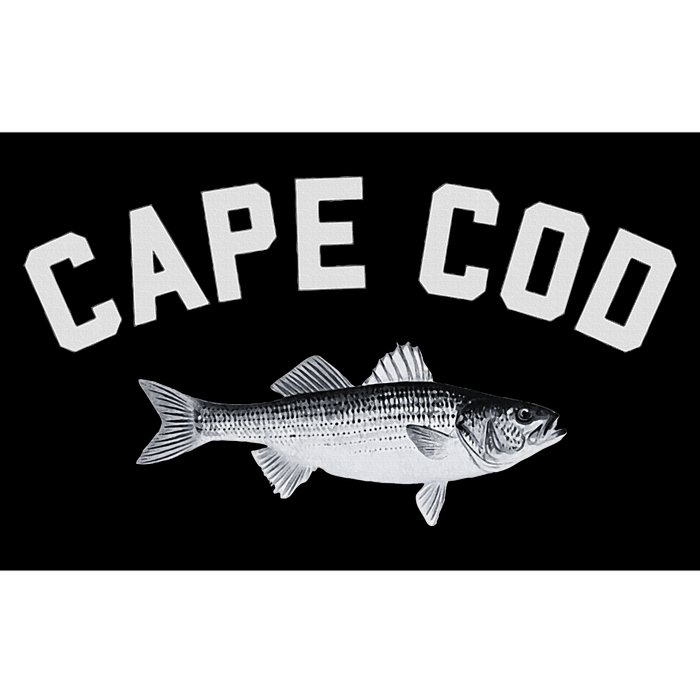 Cape Cod Striper Striped Bass Fun Fishing Design Bumper Sticker